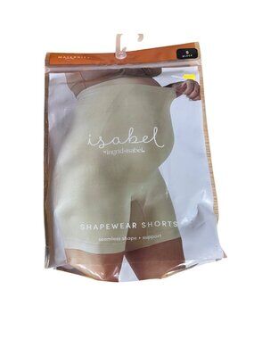 Isabel Maternity Shapewear Shorts Size S Black Seamless Shape Support